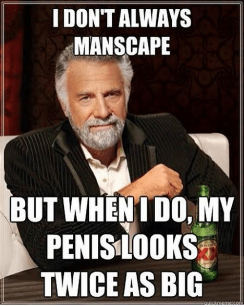 Manscaping